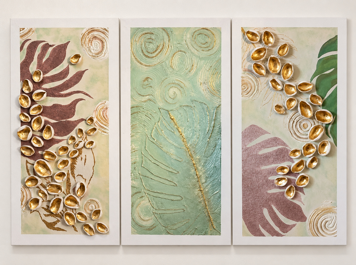 Botanical triptych